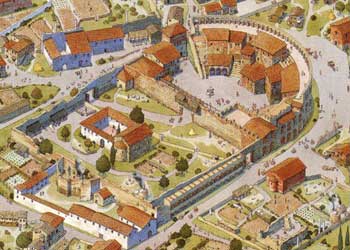 Theater of Balbus in the later Middle Ages